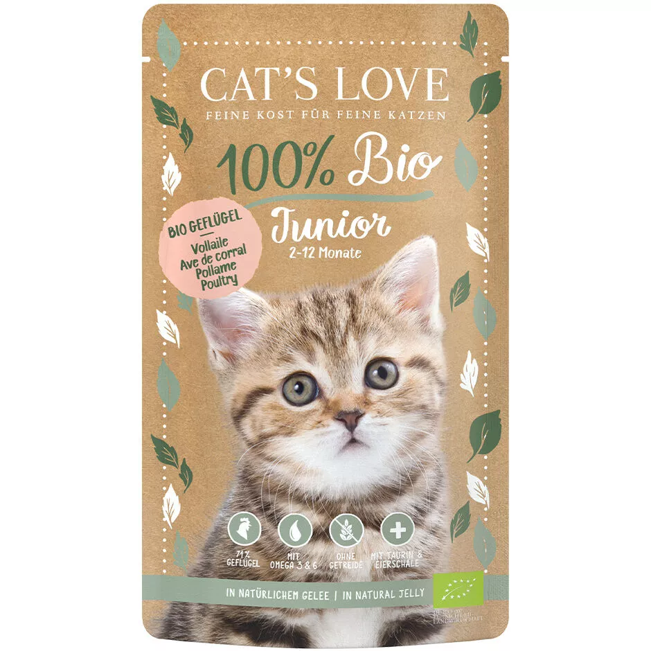 CAT’S LOVE – JUNIOR BIO GEFLÜGEL