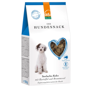 DEFU – Keks Seelachs mit Kartoffel & Brennnessel